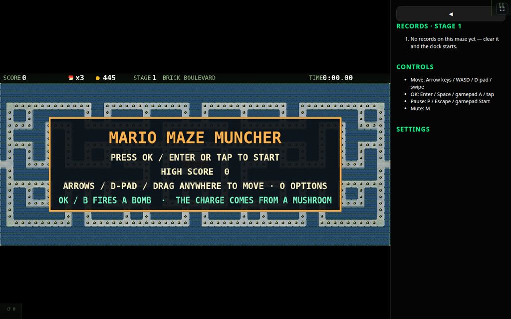 Mario Maze Muncher preview